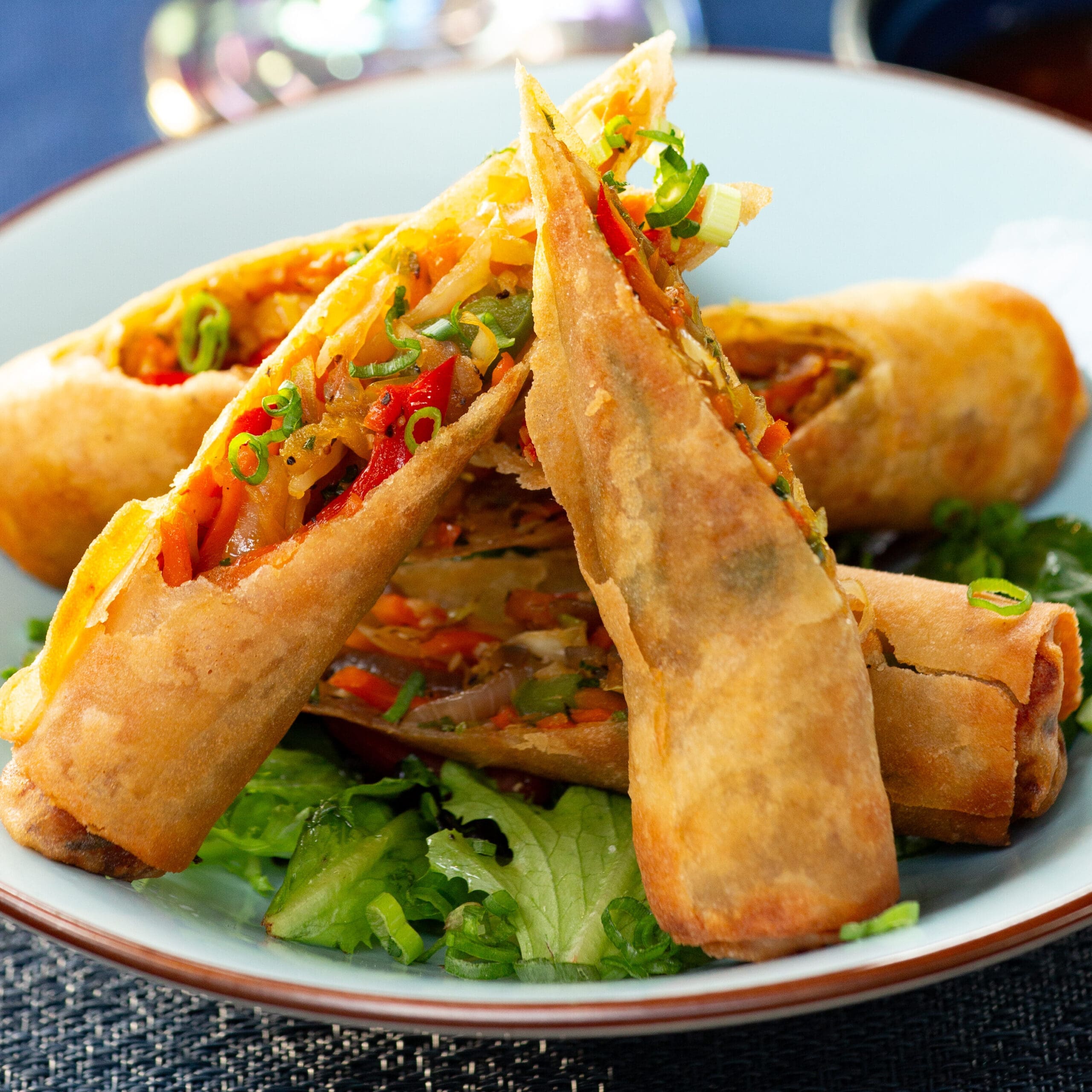 Chinese Vegetable Spring Rolls